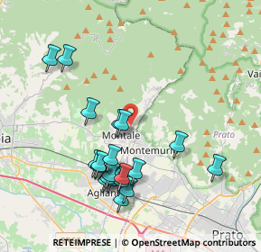 Mappa Via Risorgimento, 51037 Montale PT, Italia (4.0225)