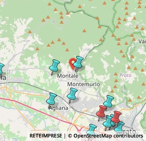 Mappa Via Risorgimento, 51037 Montale PT, Italia (6.34143)