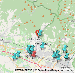 Mappa Via Risorgimento, 51037 Montale PT, Italia (5.39929)