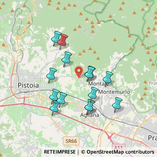 Mappa Via 51100, 51100 Pistoia PT, Italia (3.52429)