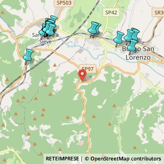 Mappa Via di Faltona, 50032 Borgo San Lorenzo FI, Italia (3.03)