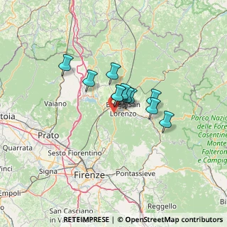 Mappa Via di Faltona, 50032 Borgo San Lorenzo FI, Italia (8.36818)