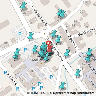 Mappa Galleria Marignano, 47842 San Giovanni in Marignano RN, Italia (0.06222)