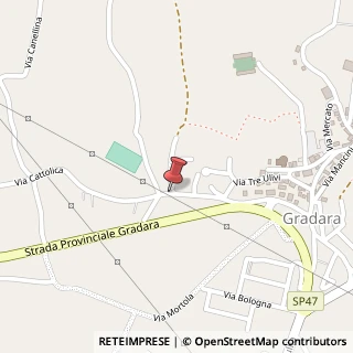 Mappa Via Fontanina, 3, 61012 Gradara, Pesaro e Urbino (Marche)