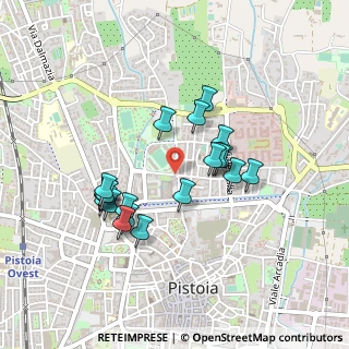 Mappa Accanto ufficio postale, 51100 Pistoia PT, Italia (0.4105)
