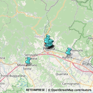 Mappa Via Amedeo Modigliani, 51100 Pistoia PT, Italia (2.66545)