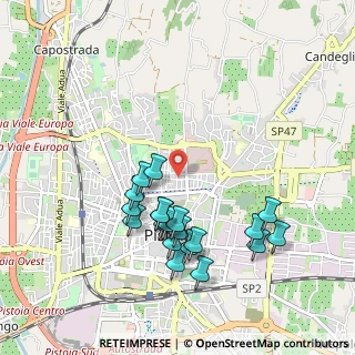 Mappa Via della Concordia, 51100 Pistoia PT, Italia (0.98)