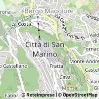 Mapa Verucchio