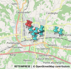 Mappa Via della Vignaccia, 51100 Pistoia PT, Italia (0.99)