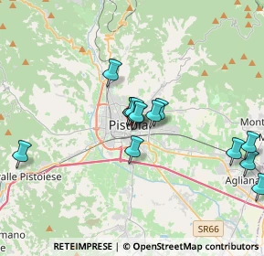 Mappa Via della Vignaccia, 51100 Pistoia PT, Italia (3.25714)