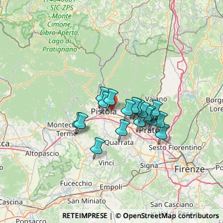Mappa Via Nannetti Vieri, 51100 Pistoia PT, Italia (10.20333)