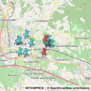 Mappa Via Nannetti Vieri, 51100 Pistoia PT, Italia (1.29692)