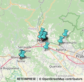 Mappa Via della Provvidenza, 51100 Pistoia PT, Italia (3.74)