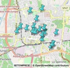 Mappa Via della Provvidenza, 51100 Pistoia PT, Italia (0.6935)