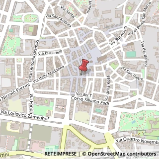 Mappa Via Camillo Benso Cavour, 26, 51100 Pistoia, Pistoia (Toscana)
