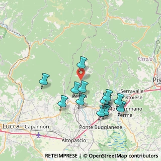 Mappa SP Mammianese, 51017 Pistoia PT (7.47385)