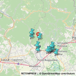 Mappa SP Mammianese, 51017 Pistoia PT (6.965)