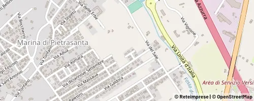 Mappa Pietrasanta