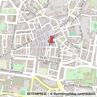 Mappa Via Camillo Benso Cavour, 8, 51100 Pistoia, Pistoia (Toscana)