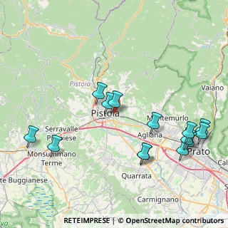 Mappa Via Pablo Neruda, 51100 Pistoia PT, Italia (9.47286)