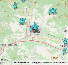 Mappa Via Cino da Pistoia, 51100 Pistoia PT, Italia (4.59)