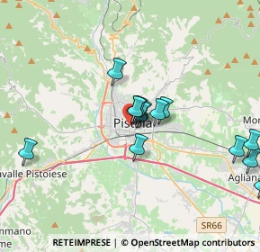 Mappa Via Cino da Pistoia, 51100 Pistoia PT, Italia (3.40214)