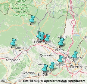 Mappa Via Enrico Fermi Snc, 51100 Pistoia PT, Italia (14.71308)