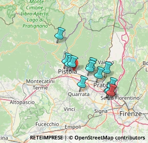 Mappa Via Enrico Fermi Snc, 51100 Pistoia PT, Italia (11.00615)