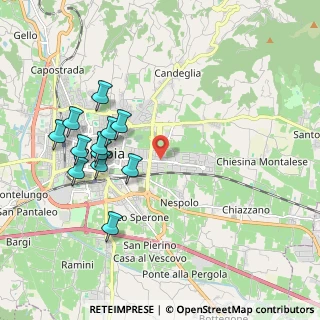Mappa Via Salvatore Quasimodo, 51100 Pistoia PT, Italia (2.0625)