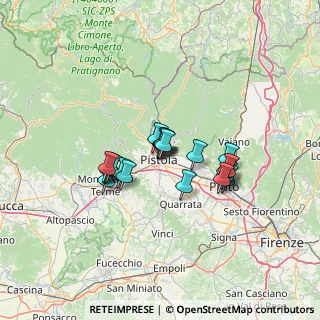 Mappa Via Laudesi, 51100 Pistoia PT, Italia (10.0805)