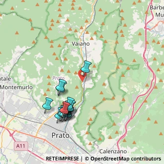 Mappa Via Curzio Malaparte, 59021 Vaiano PO, Italia (4.09188)