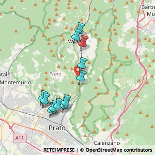 Mappa Via Curzio Malaparte, 59021 Vaiano PO, Italia (4.06154)