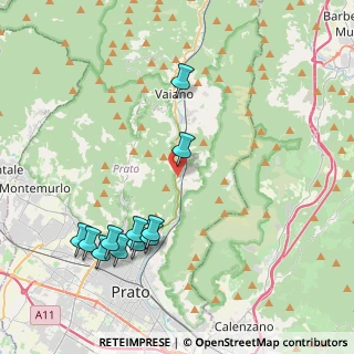 Mappa Via Curzio Malaparte, 59021 Vaiano PO, Italia (4.66273)