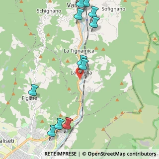 Mappa Via Curzio Malaparte, 59021 Vaiano PO, Italia (2.88667)