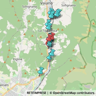 Mappa Via Curzio Malaparte, 59021 Vaiano PO, Italia (1.383)