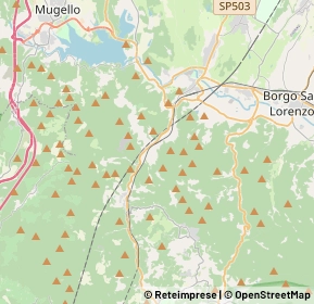 Mappa 50038 Scarperia E San Piero FI, Italia (5.319)