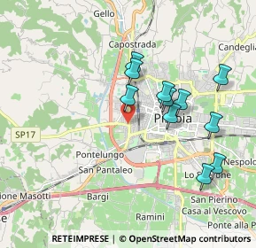 Mappa Via Ruggero Leoncavallo, 51100 Pistoia PT, Italia (1.78091)