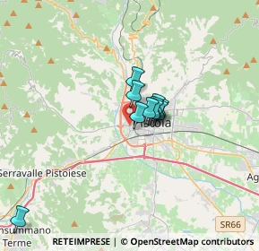 Mappa Via Ruggero Leoncavallo, 51100 Pistoia PT, Italia (2.67455)