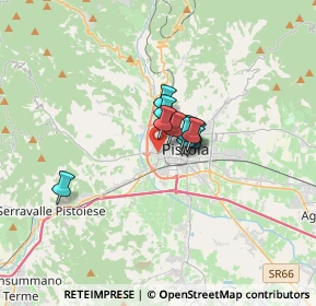 Mappa Via Ruggero Leoncavallo, 51100 Pistoia PT, Italia (1.63455)