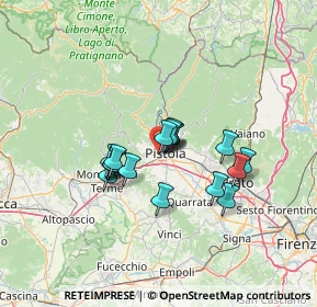 Mappa Via Ruggero Leoncavallo, 51100 Pistoia PT, Italia (9.95667)
