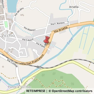 Mappa Via Piave, 43, 50039 Vicchio, Firenze (Toscana)