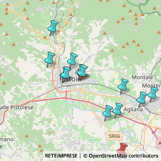 Mappa Via Enrico Fermi, 51100 Pistoia PT, Italia (4.30385)