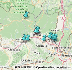 Mappa Corso Silvano Fedi, 51100 Pistoia PT, Italia (10.25545)