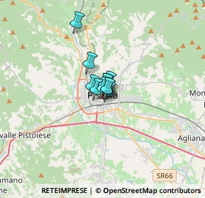 Mappa Via dei Panciatichi, 51100 Pistoia PT, Italia (1.02909)