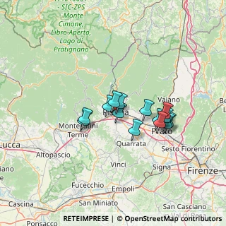 Mappa Via Padre Angelico, 51100 Pistoia PT, Italia (10.51786)