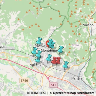 Mappa Via Grazia Deledda, 59013 Montemurlo PO, Italia (2.74182)