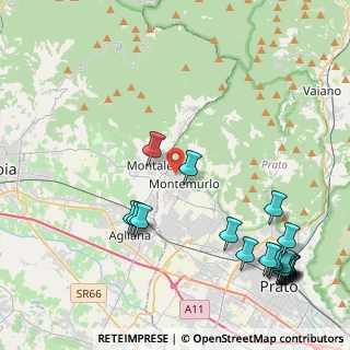 Mappa Via Grazia Deledda, 59013 Montemurlo PO, Italia (5.9185)
