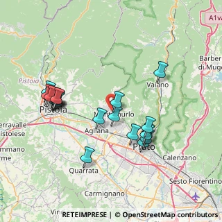 Mappa Via Grazia Deledda, 59013 Montemurlo PO, Italia (7.8285)