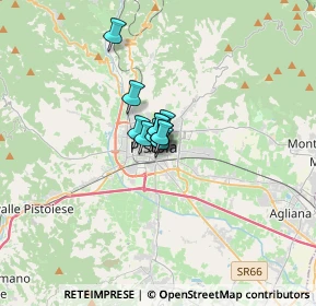 Mappa Via Borgo Albanese, 51100 Pistoia PT, Italia (1.13)