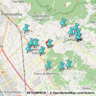Mappa Via Montecavallo, 55041 Camaiore LU, Italia (2.07267)